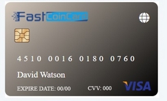 bitcoin virtuali viza kortelė coinbase gauna bitkoinus